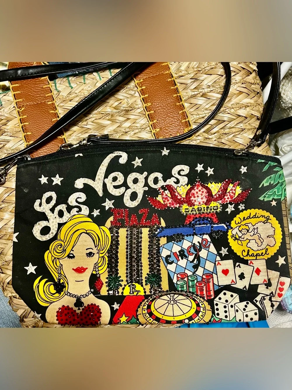 Embellished Las Vegas Crossbody